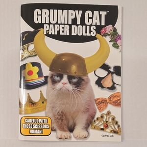 Grumpy Cat Paper Dolls Book